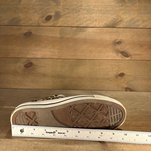 Converse all star chuck Taylor womens size 8 shoes leopard print comfort sneaker - Picture 9 of 9